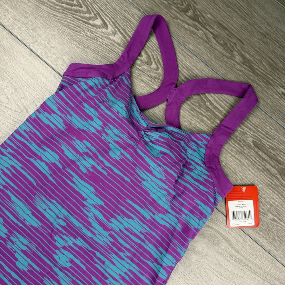 The North Face‎ Women's Tadasana Print Sleeveless Tank  Purple Large New